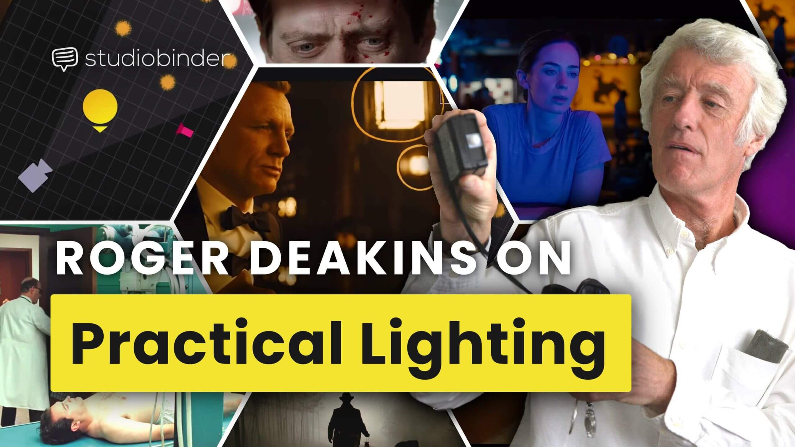 Roger Deakins and the Art of Practical Lighting Techniques — Cinematography Techniques Ep. 3 - YT